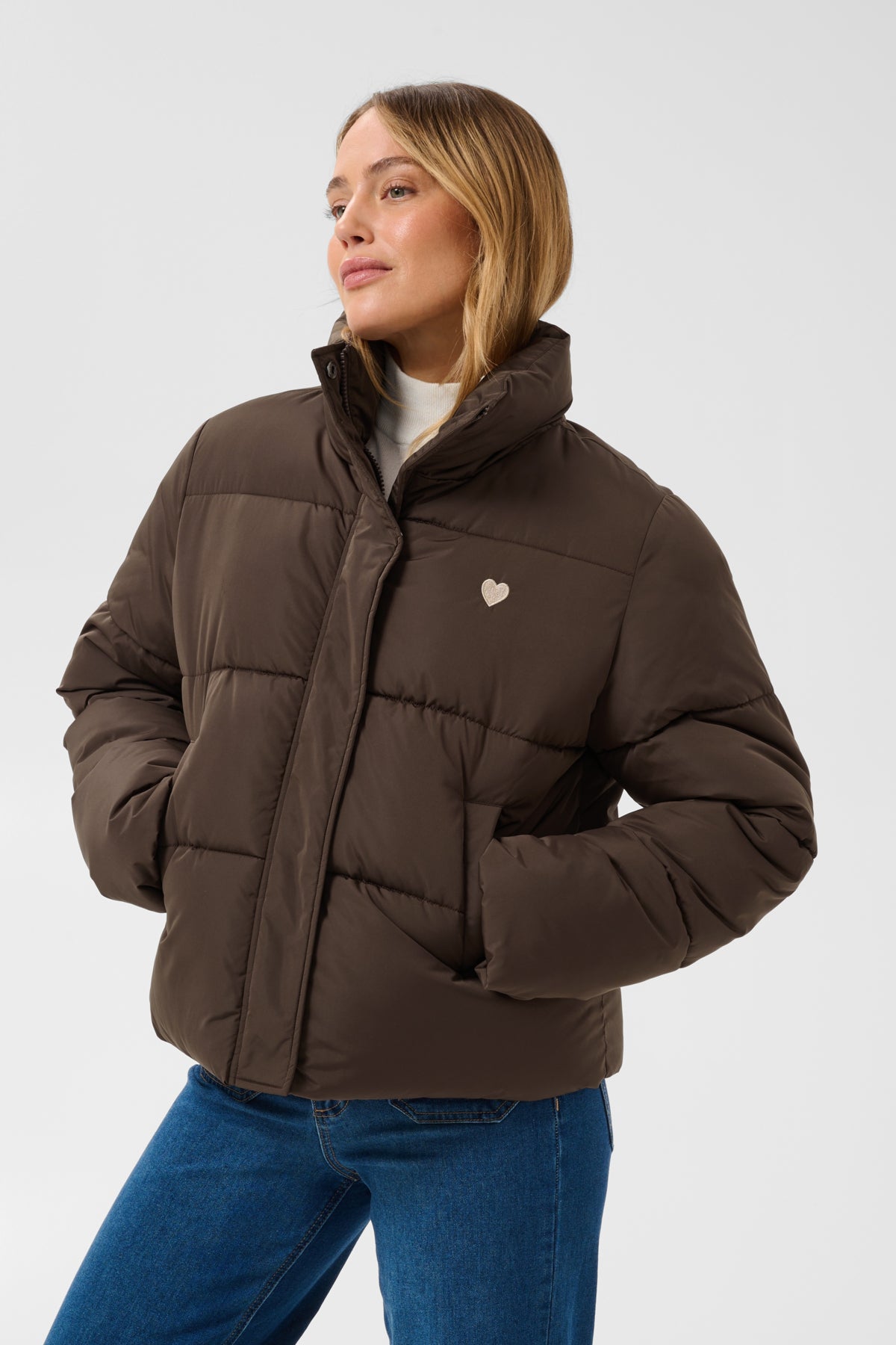 KAliddy Jacket Chocolate Brown/Feather Heart - 10512856