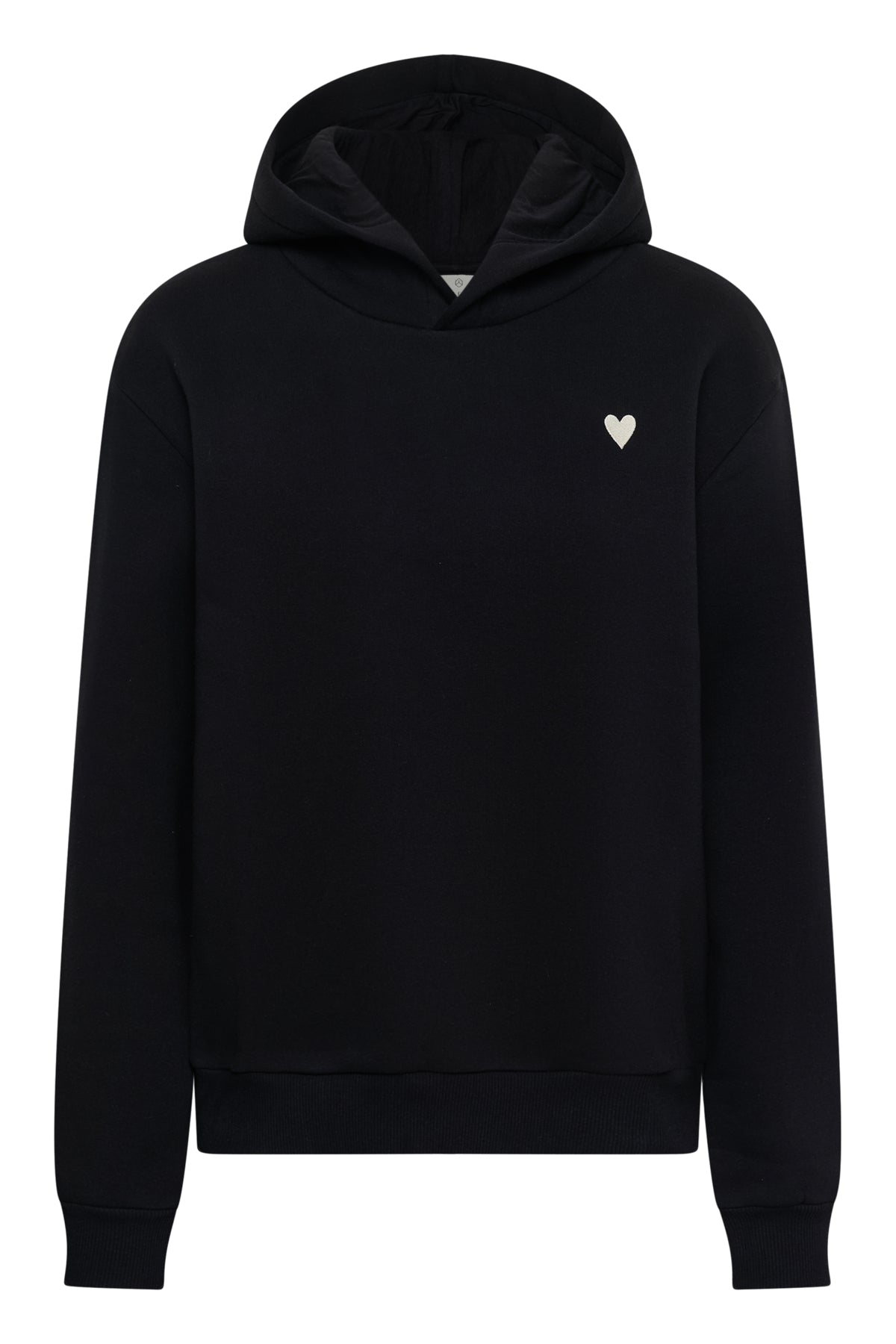 KAliddy Hoodie Black W/ White Heart - 1000432 - 10512889