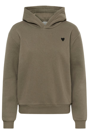 KAliddy Hoodie Morel W. Black Heart - 109104 - 10512889
