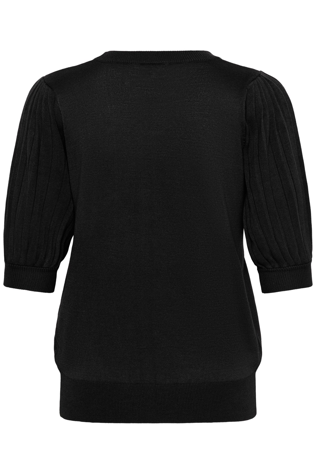 KAlone Knit Pullover1/2 SL Black Deep - 100121 - 10512891