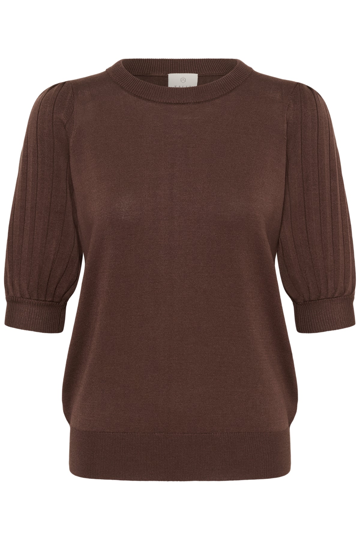 KAlone Knit Pullover1/2 SL Chocolate Brown - 190912 - 10512891