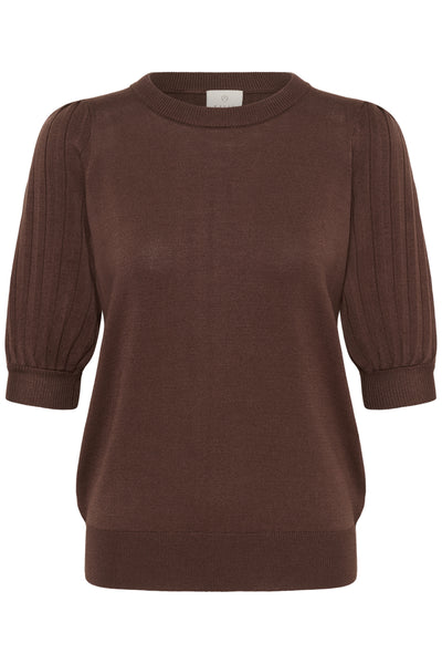 KAlone Knit Pullover1/2 SL Chocolate Brown - 190912 - 10512891 Thumbnail