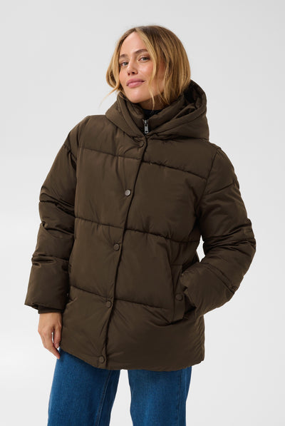 KAyrsa Padded Jacket Chocolate Brown - 190912 - 10513020 Thumbnail