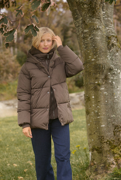 KAyrsa Padded Jacket Chocolate Brown - 190912 - 10513020 Thumbnail