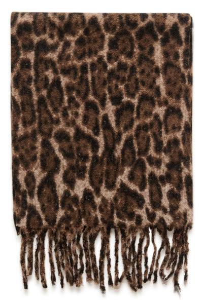 KAleah Scarf Brown Leopard - 1000691 - 10513061 Thumbnail