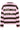 KAelona LS T-Shirt Brown / Pink Wide Stripe - 100 - 10513133