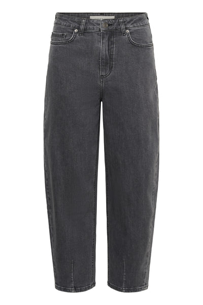 KAIRIS HW BARREL JEANS Medium Grey Wash - 1000961 - 10513138 Thumbnail