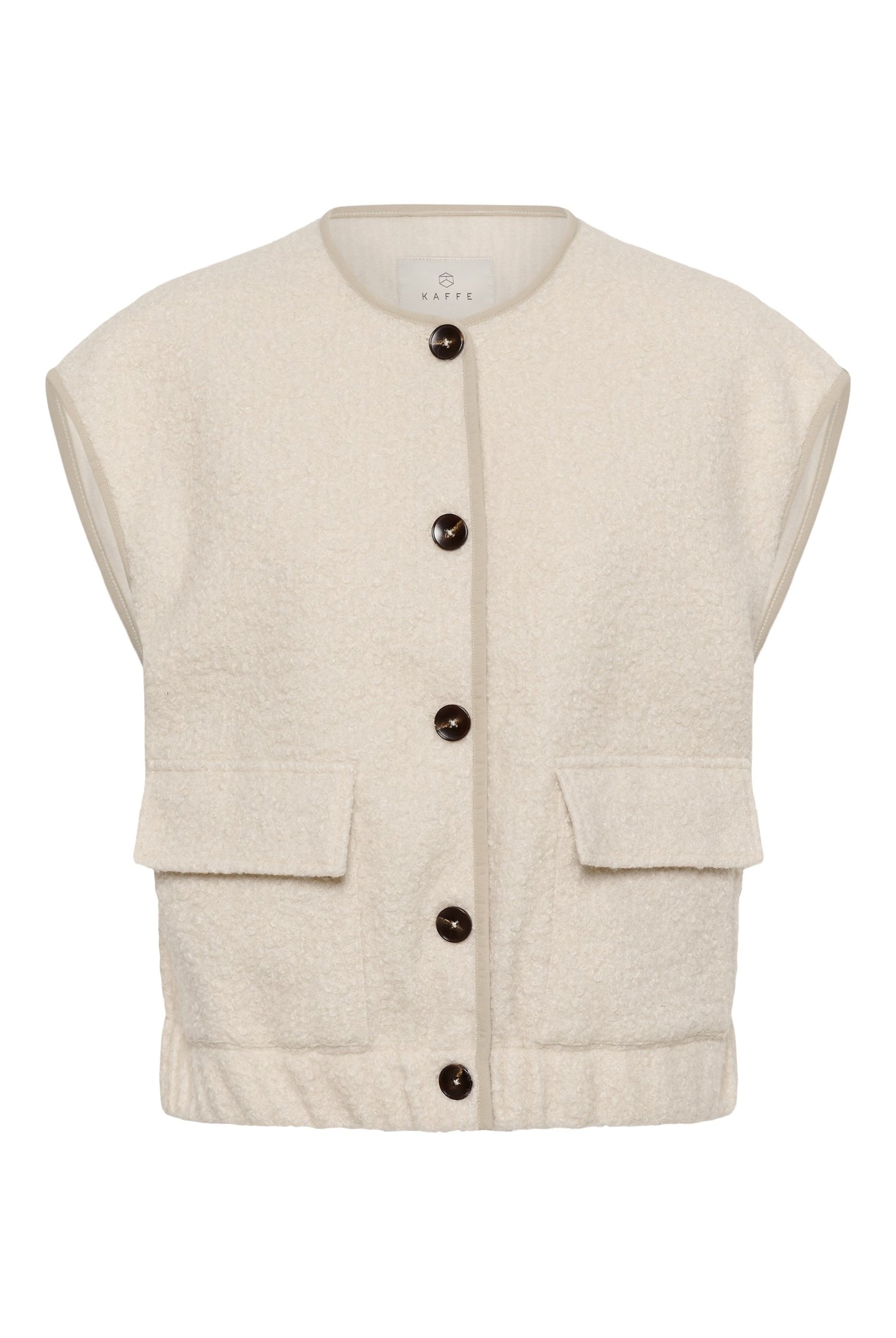 KAleona Vest Whisper White Melange - 110701 - 10513144