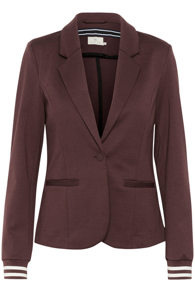 Kinnie Blazer Fudge/Chalk Stripe - 10550800 Thumbnail