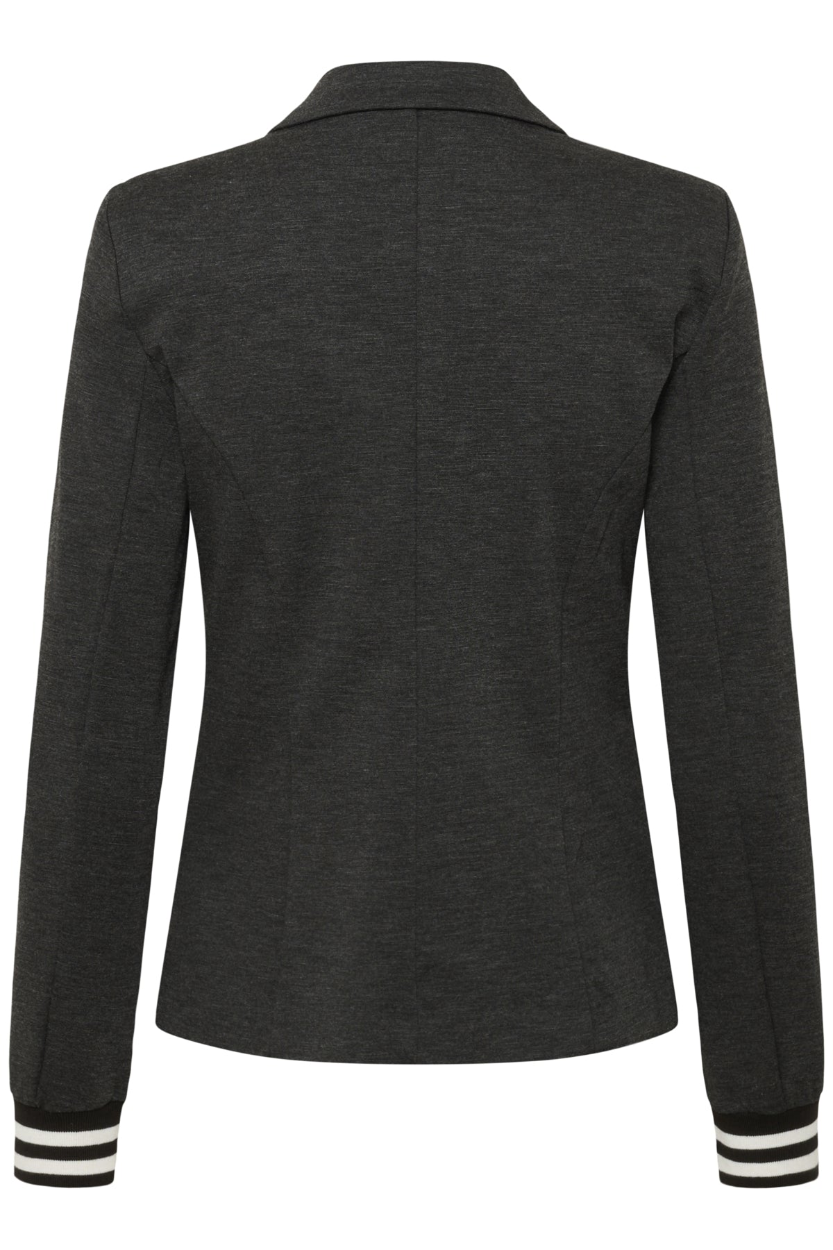 Kinnie Blazer Grey Mel.- Black/Chalk Stripe