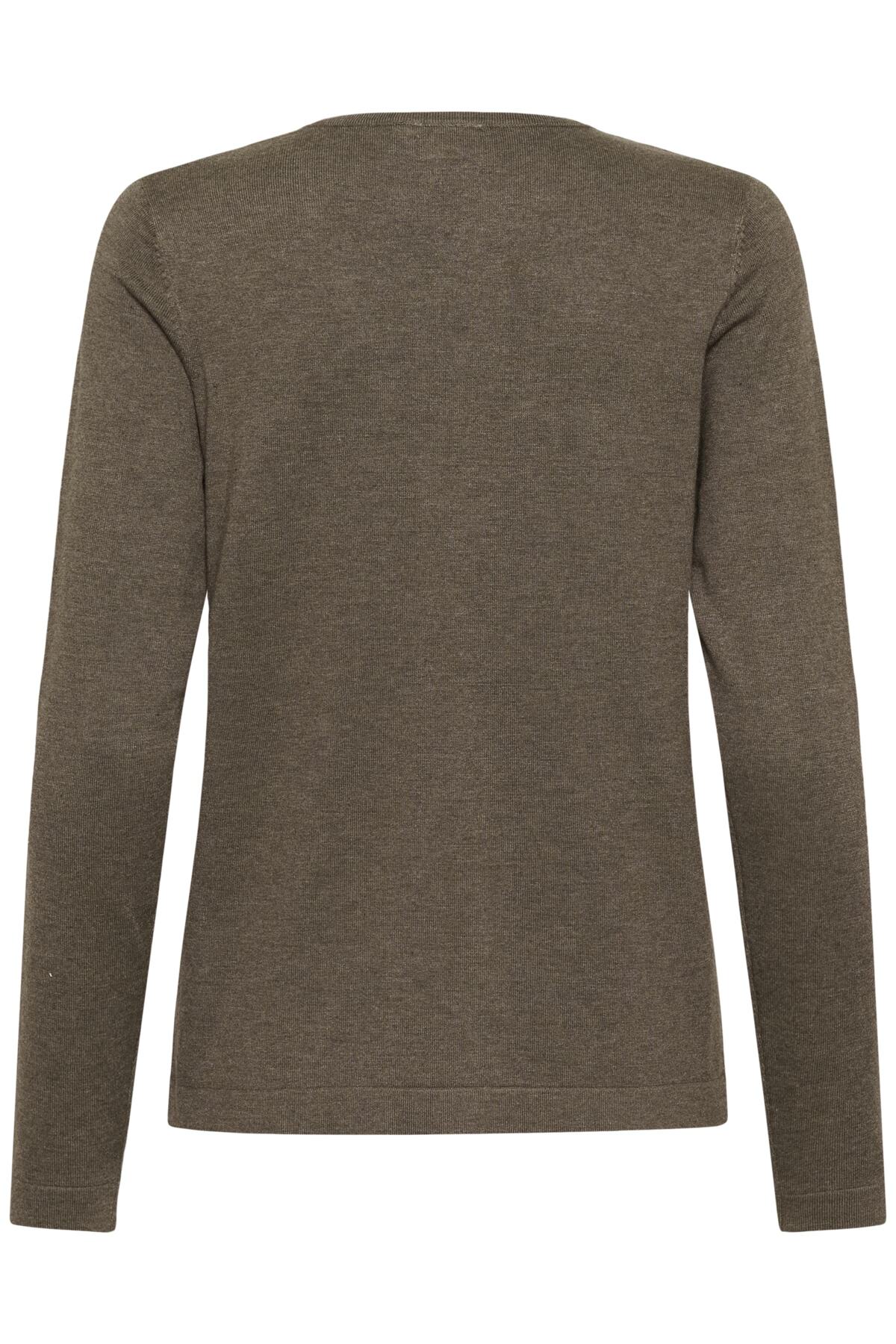 KAfenia Astrid Cardigan 10551503 Morel Melange