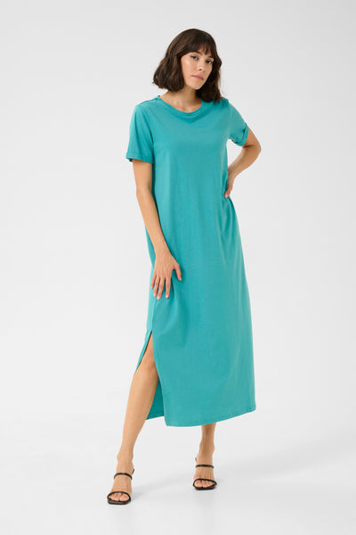 KAcelina Dress Teal - 10551884 Thumbnail