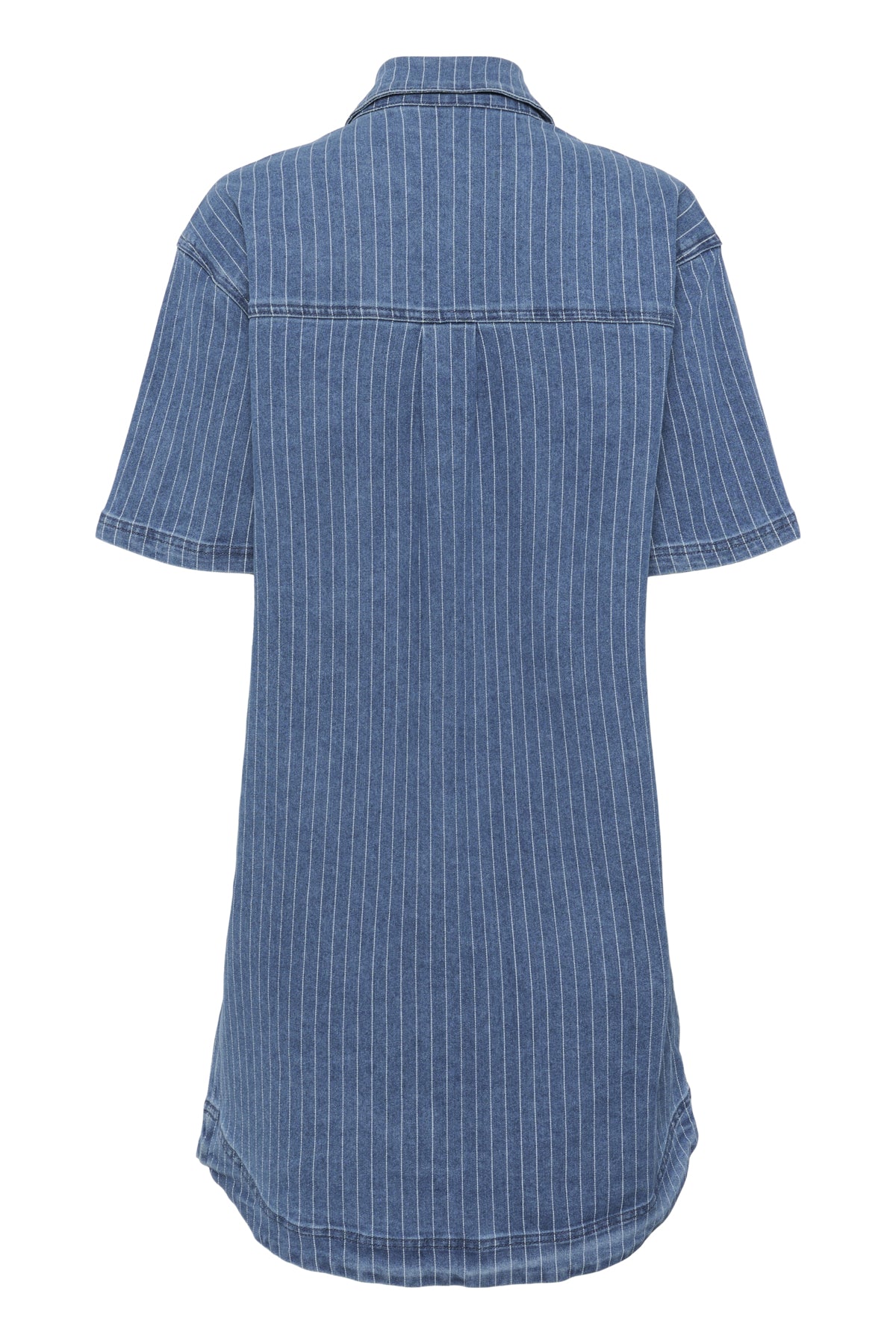 KAreece Denim Dress Medium Blue Denim Pinstripe - 10552418