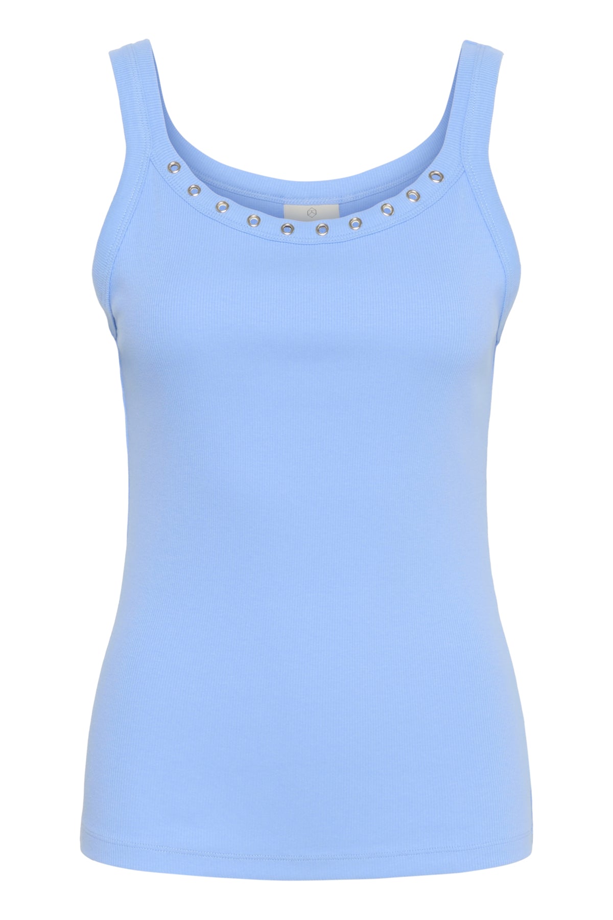 KAcarna Eyelets Tank Top Vista Blue - 10552428