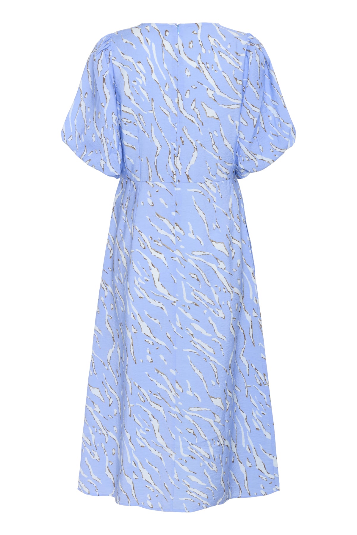 KAhannah Midi Dress Vista Blue W.Nantucket AOP - 10552439