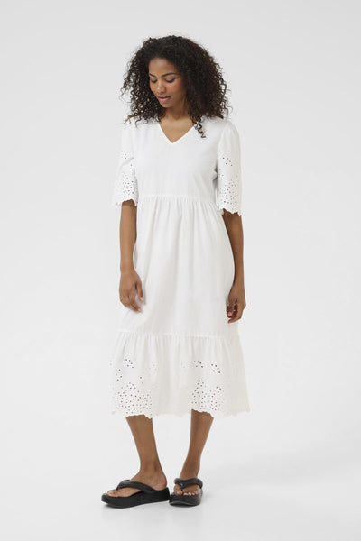 KAlouisa Midi Dress Chalk - 10552443 Thumbnail