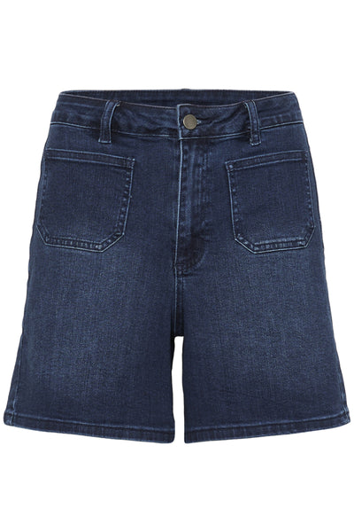 KAkarla Denim Shorts Medium Blue Denim - 10552459 Thumbnail