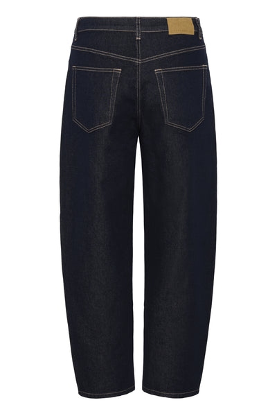 KArory Barrel Jeans Unwashed Blue Denim - 10552476 Thumbnail