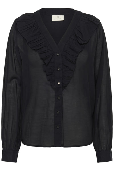 KAlane Frill Blouse Black deep - 10552480 Thumbnail