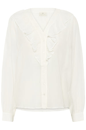 KAlane Frill Blouse Chalk - 10552480