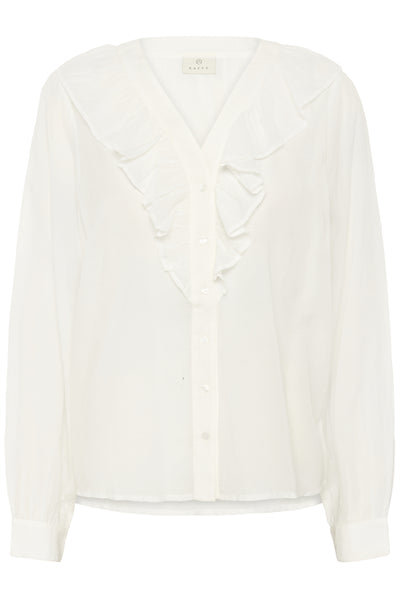KAlane Frill Blouse Chalk - 10552480 Thumbnail