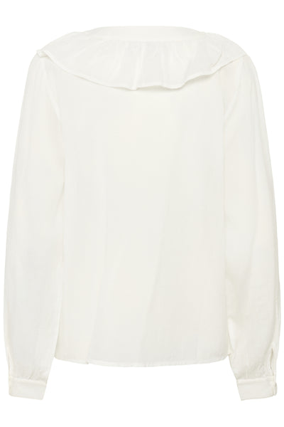 KAlane Frill Blouse Chalk - 10552480 Thumbnail