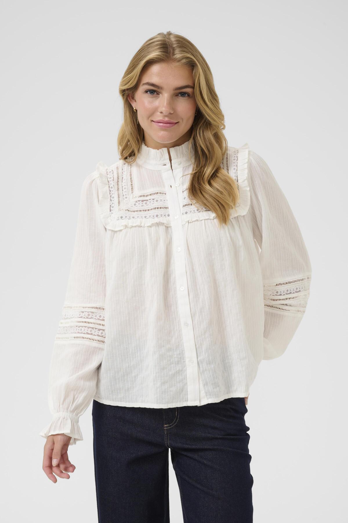 KAjess Shirt Chalk - 10552482