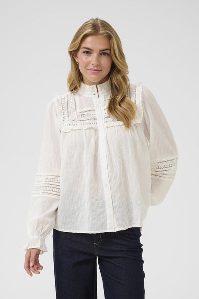 KAjess Shirt Chalk - 10552482 Thumbnail