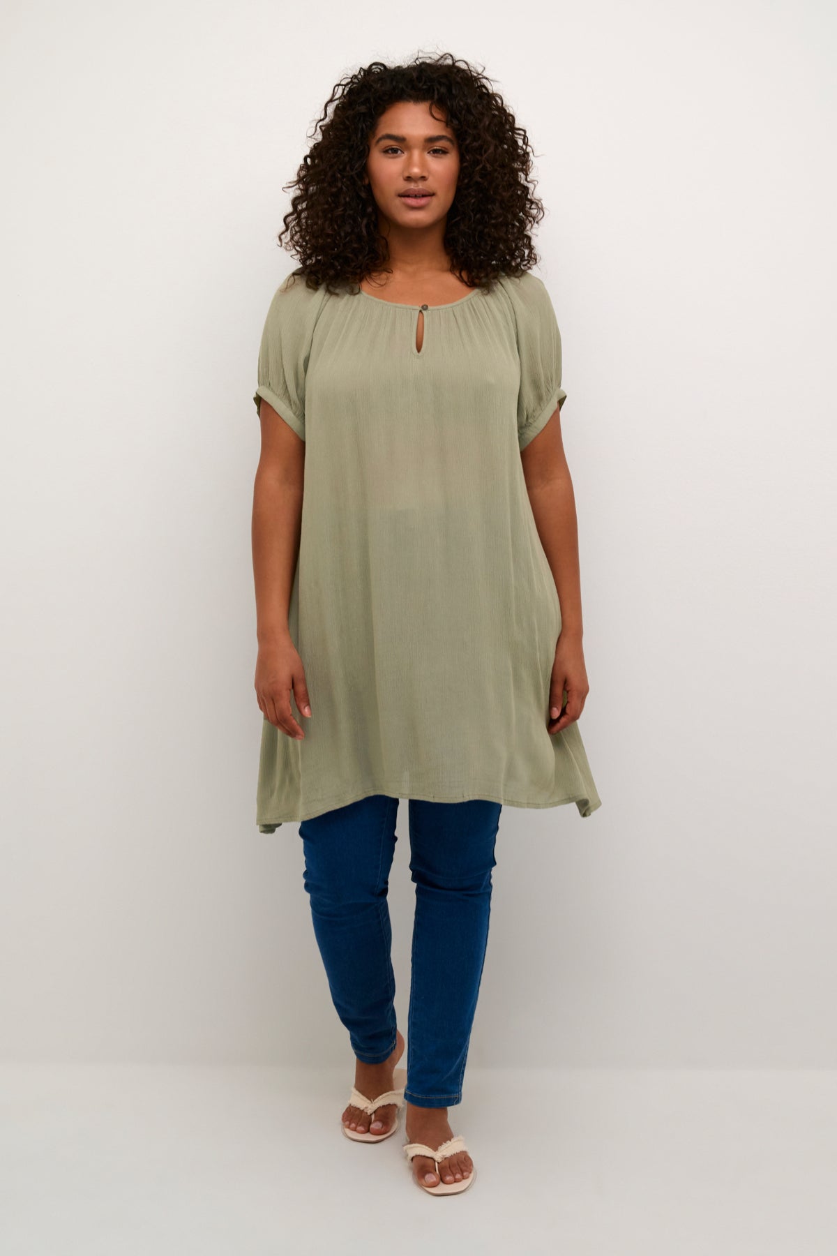 KCami SS Tunic Vetiver