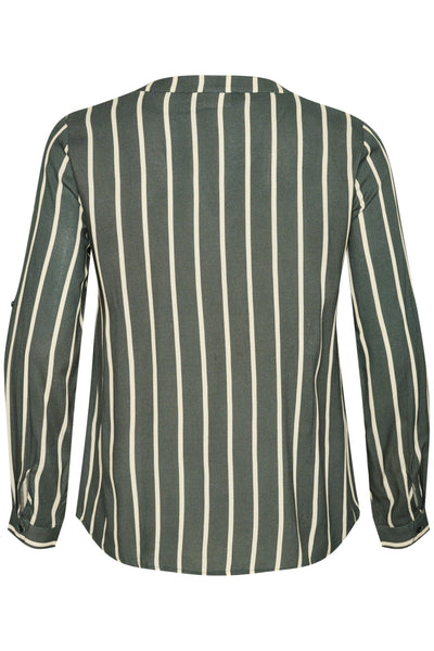 KCsida Blouse Garden Topiary/Turtledove Str. - 10580350 Thumbnail