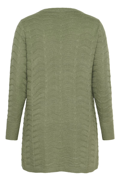 KCemana Knit Cardigan Sea Spray - 176212 - 10580781 Thumbnail