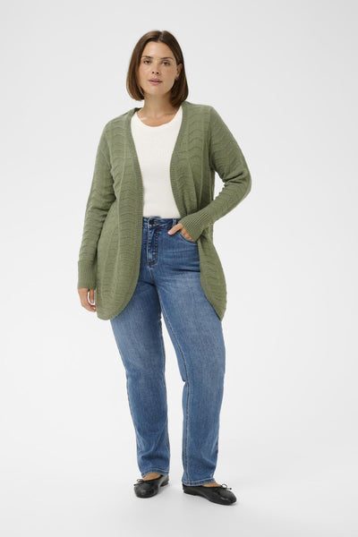 KCemana Knit Cardigan Sea Spray - 176212 - 10580781 Thumbnail