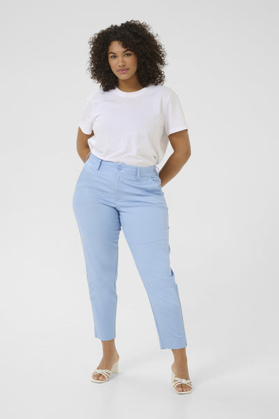 KCleana Chino 7/8 Pants Soft Chambray - 10581546 Thumbnail
