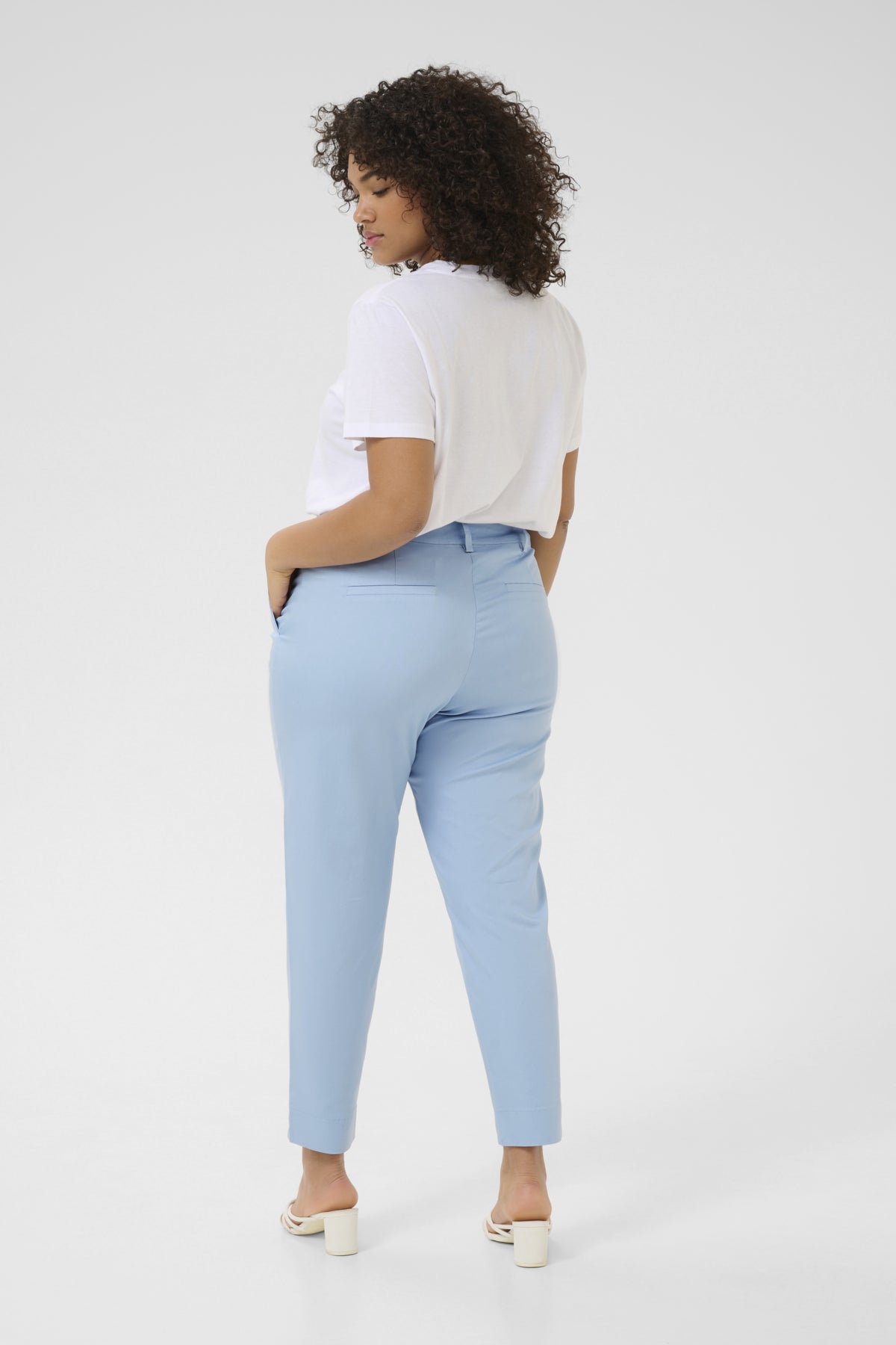 KCleana Chino 7/8 Pants Soft Chambray - 10581546