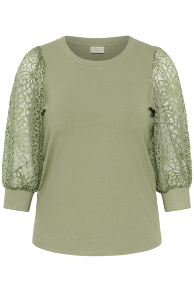 KCbella Lace T-Shirt Sea Spray CC - 109059 - 10581899 Thumbnail