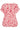 KAbeathe Stanley Blouse True Red/Chalk Flower Print - 10508896