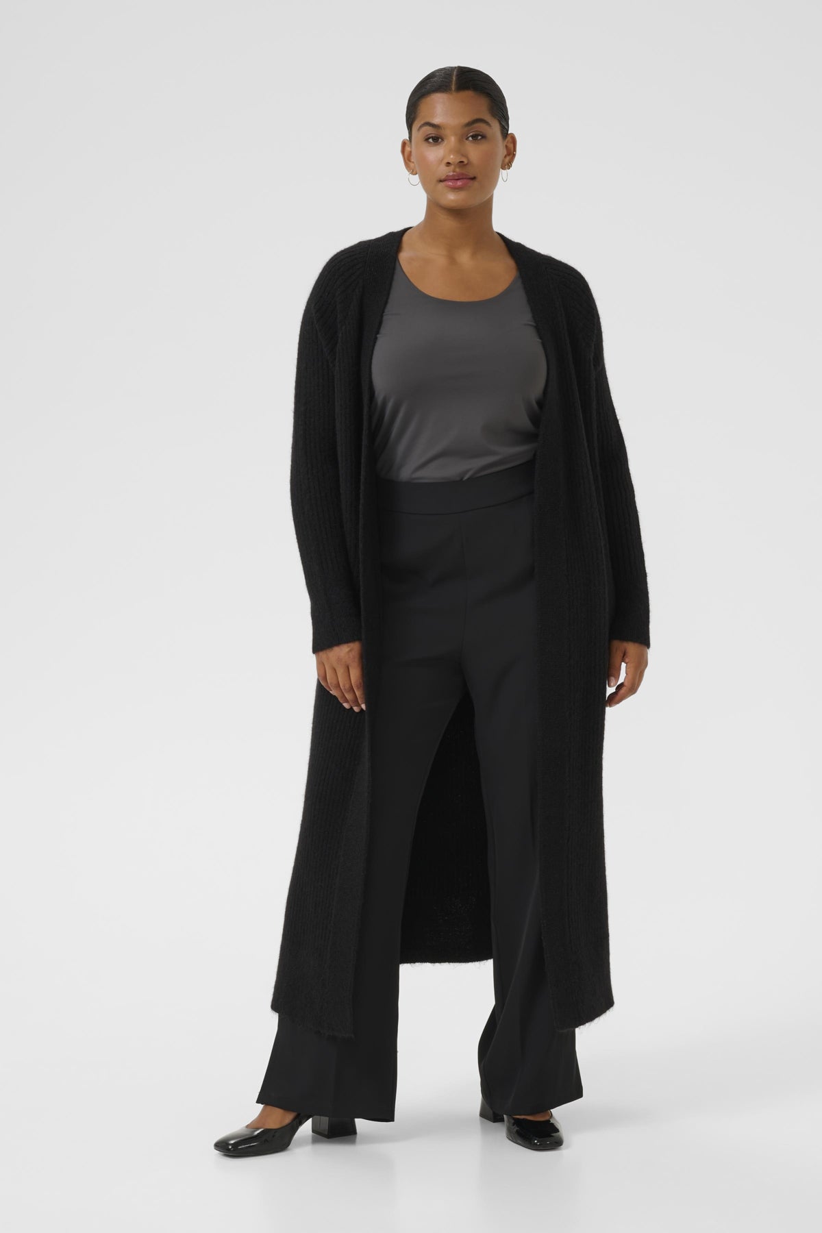 KCrinye Long Cardigan Black deep - 10582569