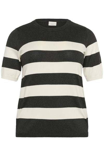 KAlizza Striped Knit DGM/Turtledove Wide Stripe - 10508410 Thumbnail