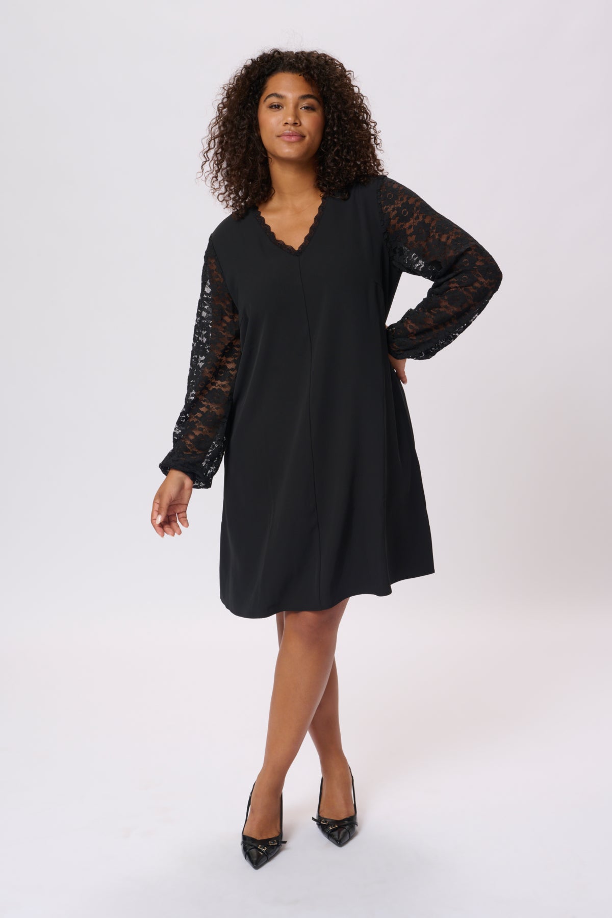 KCmilli Lace Dress Black deep - 10583165