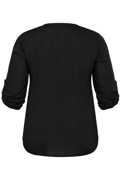 KCsida LS Blouse Black Deep - 100121 - 10583373 Thumbnail