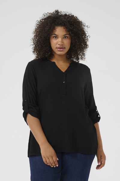 KCsida LS Blouse Black Deep - 100121 - 10583373 Thumbnail