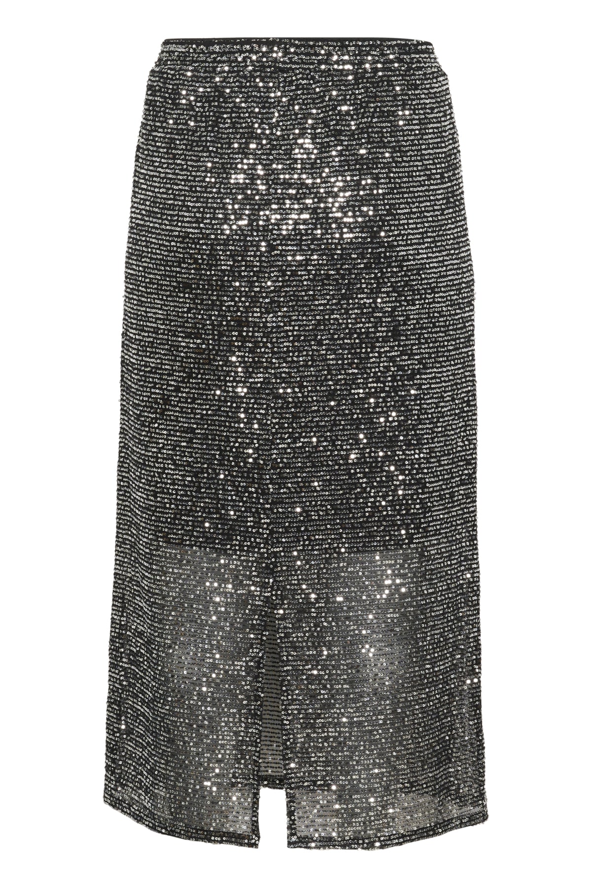 KClaila Sequins Skirt Silver Sequin - 10583375