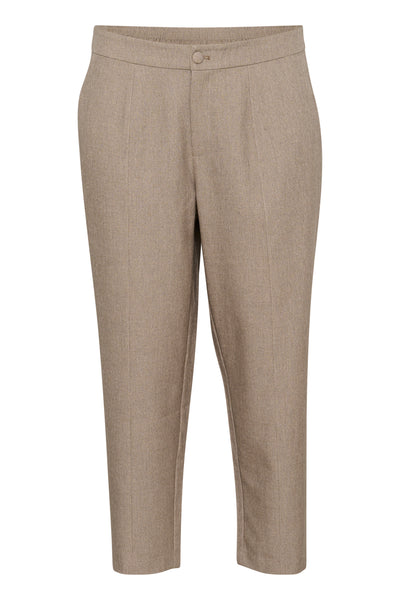 KCtilda Cropped Pants Feather Gray Melange - 10583414 Thumbnail