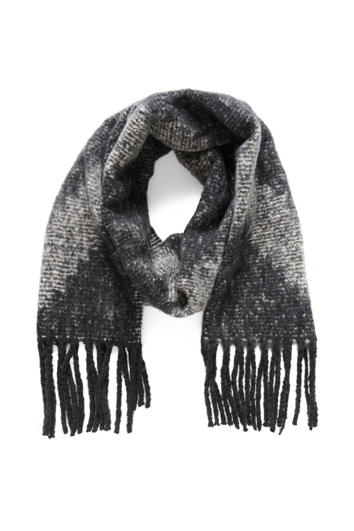 KCvinia Scarf Black/ Broken white - 10583534