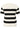 KClizzy Striped V-neck Turtledove/black boldstripe - 10583577