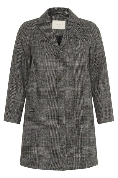 KCvianna Checked Jacket Grey prince of wales check - 10583616 Thumbnail
