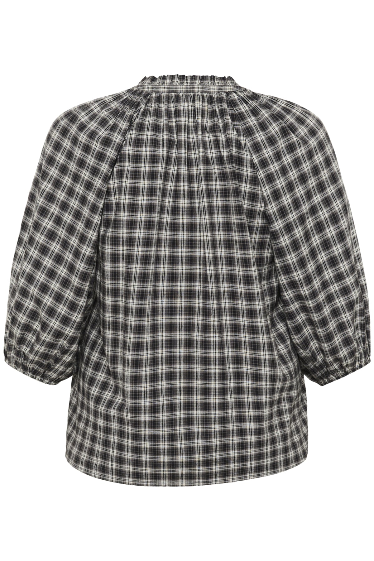 KCelina Blouse Black/Grey Check - 10583644