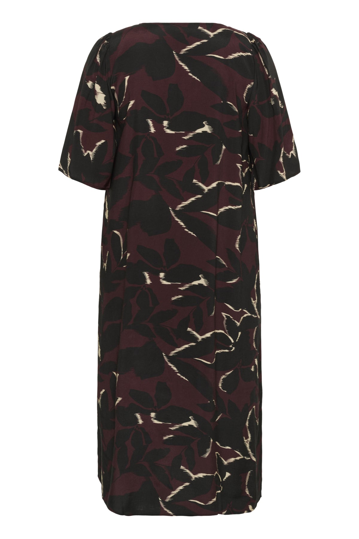 KCmilana Dress Windsor Wine/Black Flower - 10583650