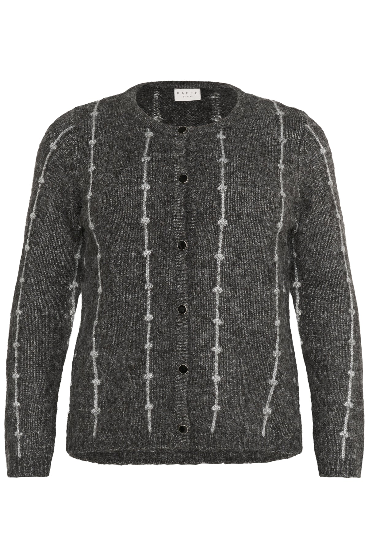 KClorenna Knit Cardigan Dark grey melange - 10583658