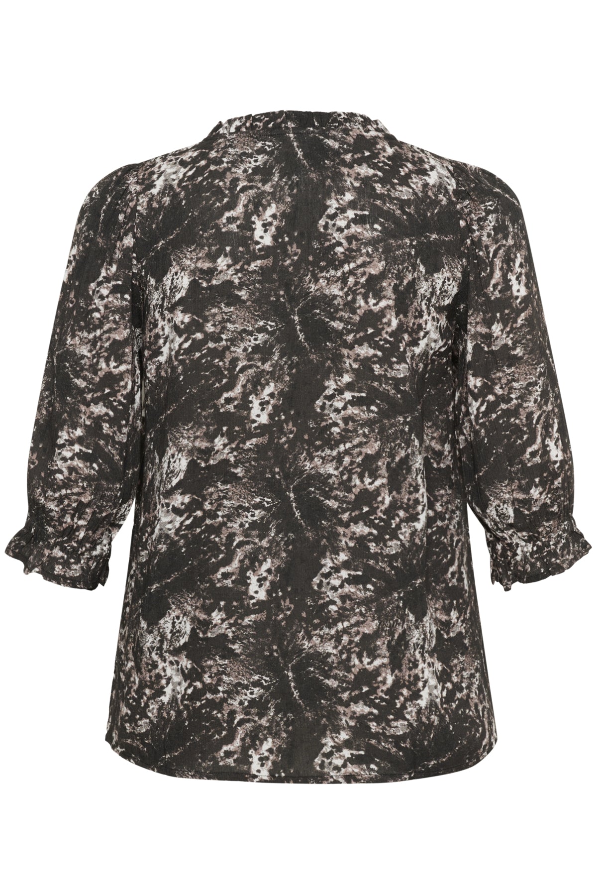 KClunda Ami Blouse Black/Grey Abstract Graphic - 10583713